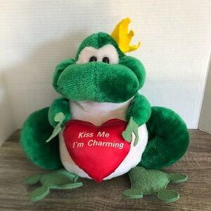 1987 Applause Plush Frog Prince